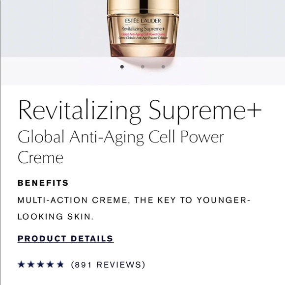 Sold Estée Lauder Revitalizing Supreme Creme - Picture 3 of 3